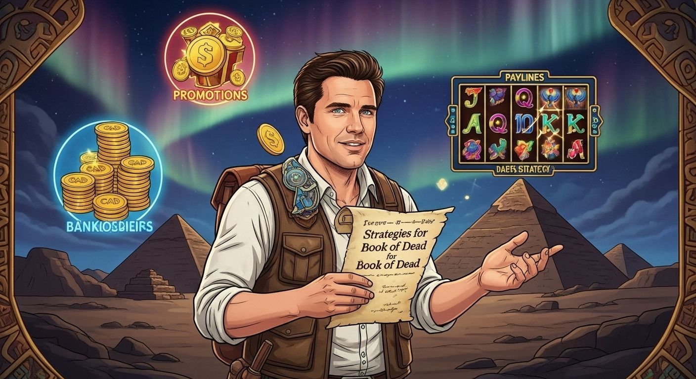 Canadian adventurer with Book of Dead strategies